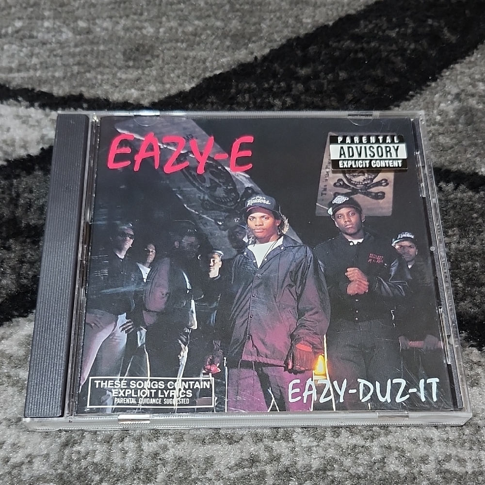EASY-E EASY-DUZ-IT 1988 CD ALBUM RAP-GANGSTA-HARDCORE MUSIC